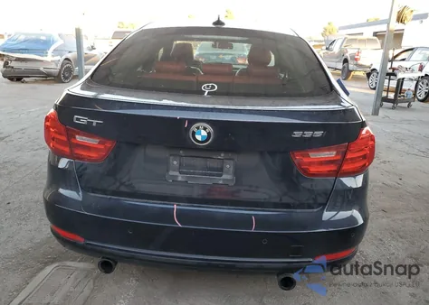 2016 BMW 335 Xigt из США, поврежденный, VIN WBA3X9C57GD869652